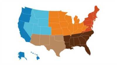 Regional USA Map